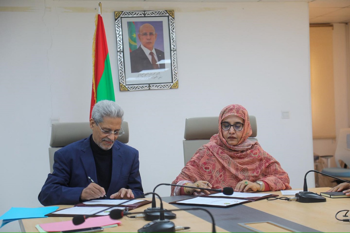 اتفاقية شراكة بين وزارة البيئة والهلال الأحمر الموريتاني