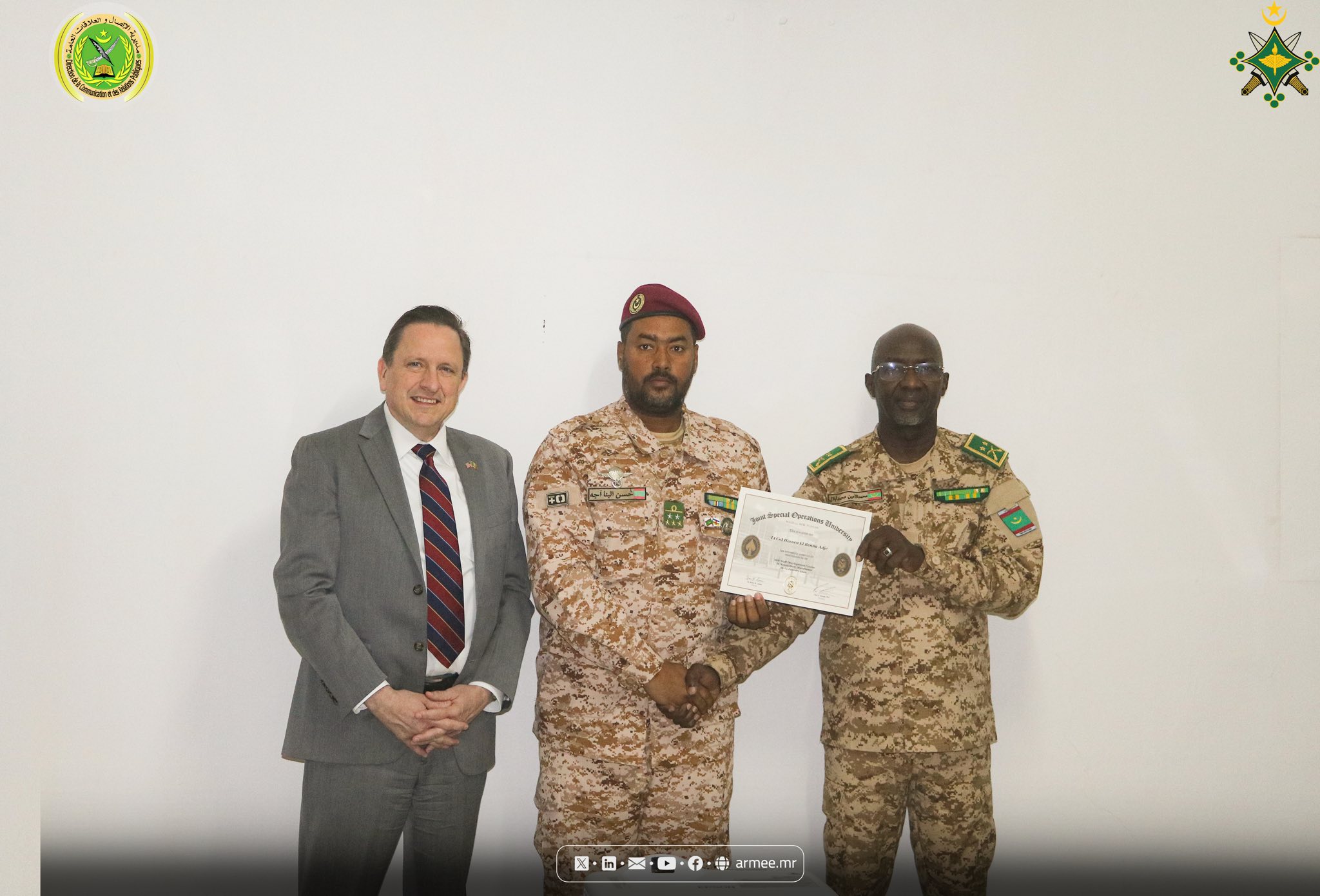 تكوين أمريكي للقوات الخاصة الموريتانية