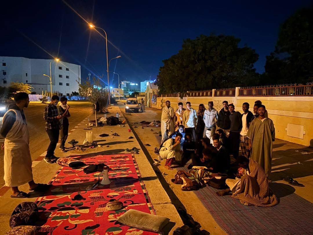 رفضاً للقرارات “التعسفية”.. طلاب معهد الهندسة الصناعية يواصلون الاعتصام