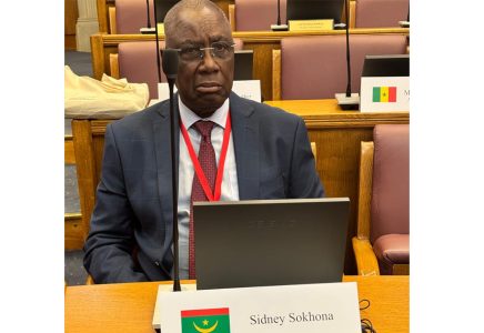 النائب سيدني سوخونا يمثل موريتانيا في اجتماع الجمعية البرلمانية للفرنكوفونية