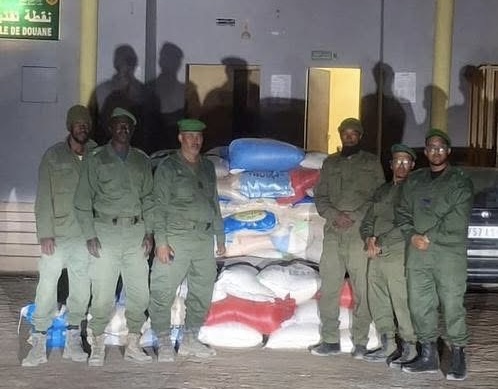 روصو: الجمارك تعلن إحباط عملية تهريب 4.6 طن من الأرز