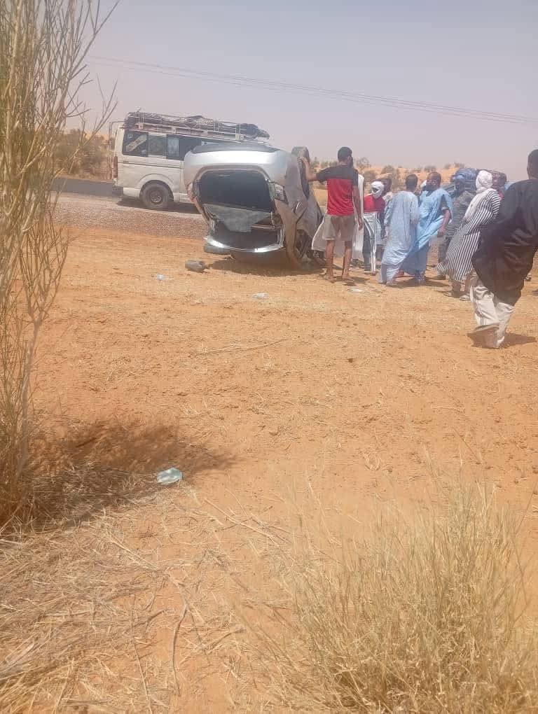 حادث سير على طريق الأمل بين ألاك وبوتلميت