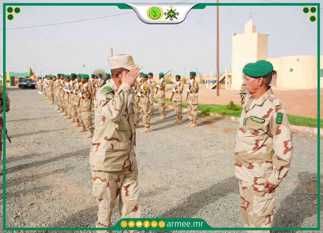 زيارة ميدانية لقائد الأركان إلى مركز تدريب الجيش الوطني بأكجوجت