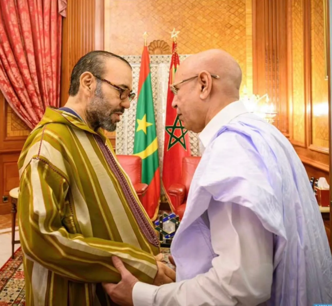 غزواني يهنئ محمد السادس بذكرى “عيد العرش” ويؤكد حرصه على تعزيز التعاون