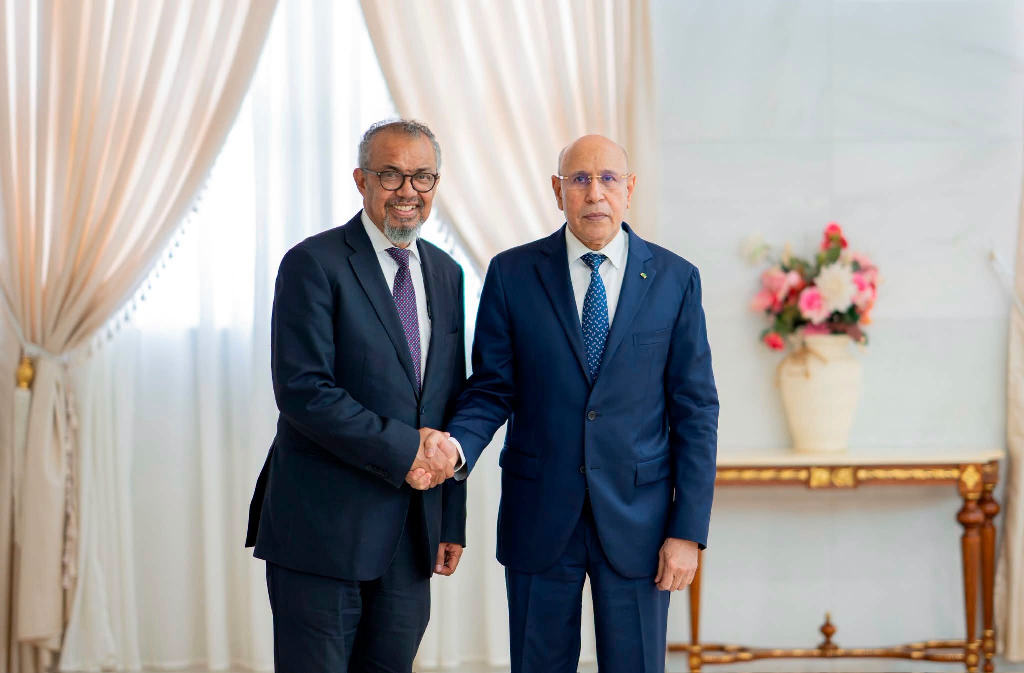 مدير الصحة العالمية يشيد بشراكة موريتانيا مع المنظمة في المجال الصحي