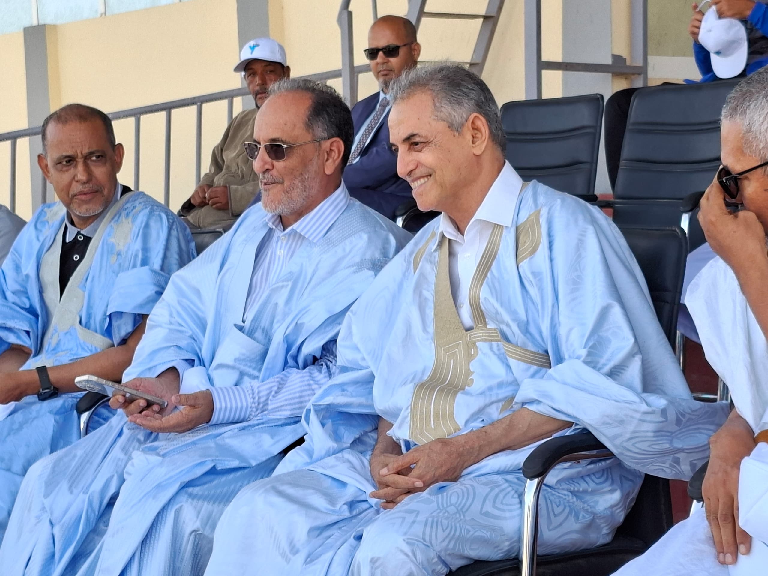 النائب والعمدة القاسم ولد بلالي يحضر اختتام النسخة الرابعة من بطولة المصالح 2025-2026، المنظمة برعاية إدارة الاتصال والعمل الاجتماعي بالشركة الوطنية للصناعة والمناجم (سنيم
