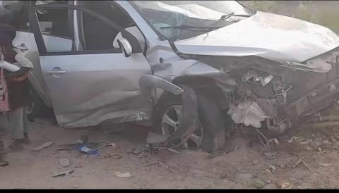 حادث سير على طريق روصو يخلف عدة جرحى