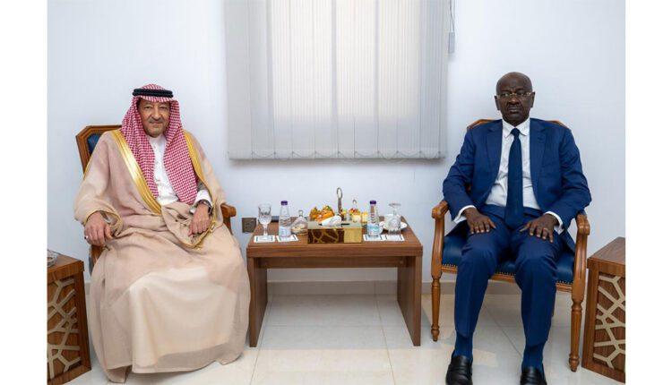 ولد مرزوك يتباحث مع نائب وزير الخارجية السعودي