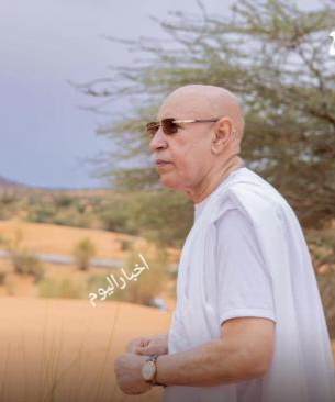 الرئيس غزواني يزور ضريح زعيم المرابطين المؤسس أبو بكر بن عامر