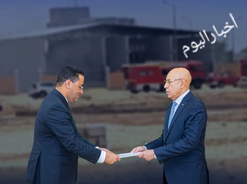 ولدالغزواني يتسلم غدا تقرير لجنة التحقيق في حريق المحطتين