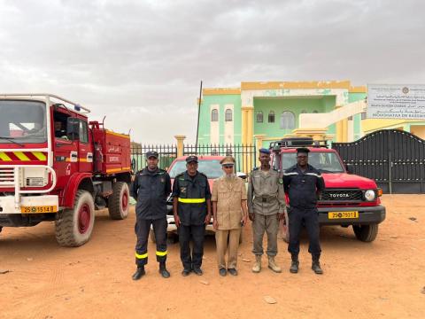 الحماية المدنية تنشئ مجموعتين لمكافحة حرائق الغابات في الحوضين