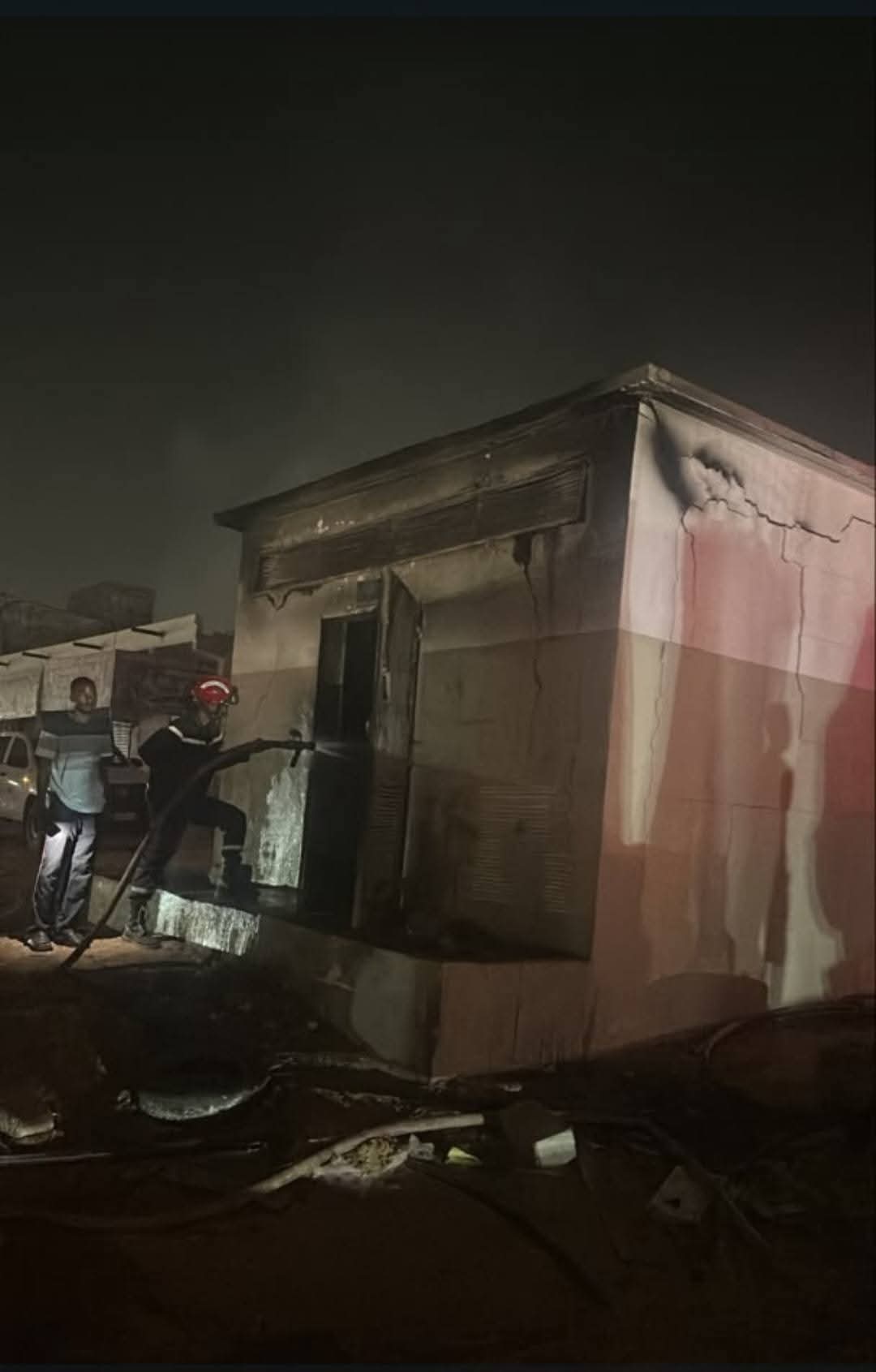 صوملك: حريق تيارت جزئي ولا علاقة له بالمحطات الرئيسية